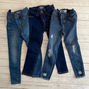 Girls old navy jeans bundle size 5